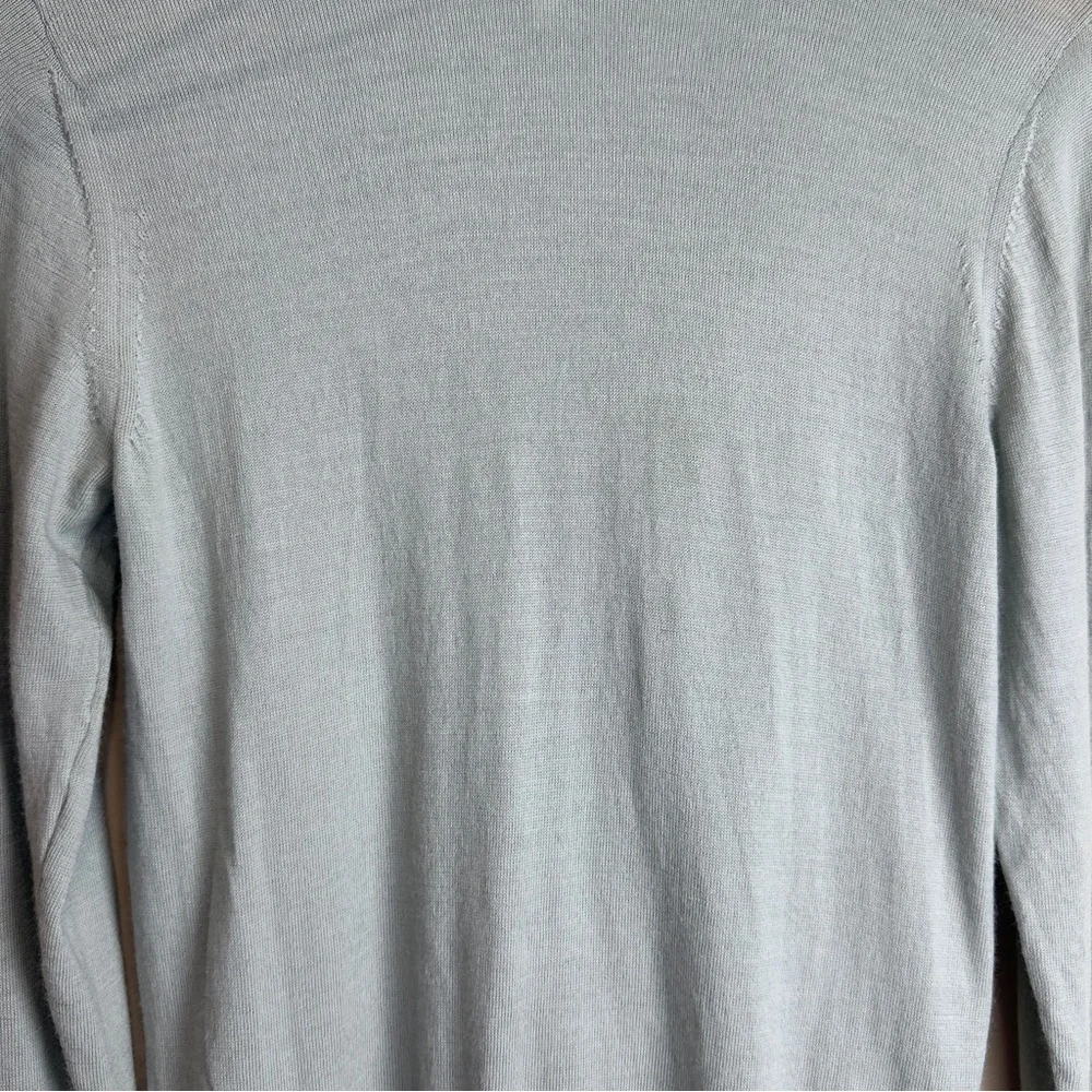 Reiss Women’s Hoodie Extra Fine Wool Green Size S Casual Comfortable - Picture 12 of 12